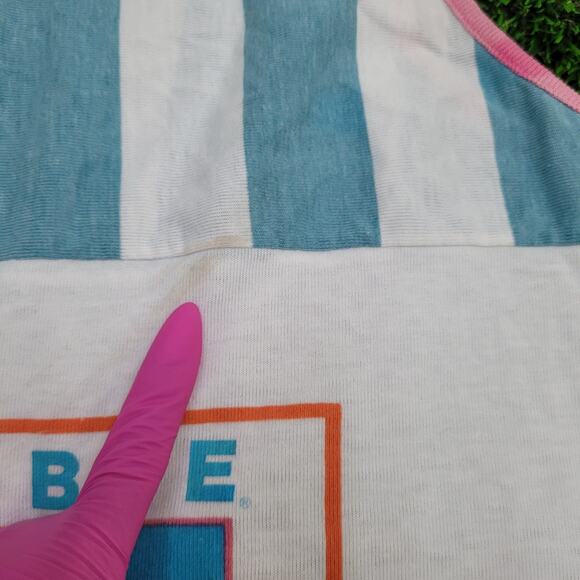 Hobie White and Blue Tank Top with Vibrant Design - Picture 2 of 16